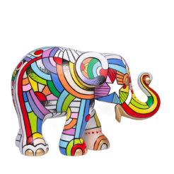 Elephant Parade - Happy peace, love and music 20cm
