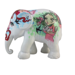 Elephant Parade - He Who Walks with Silver on the full Moon 15cm