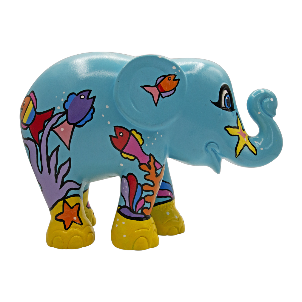 Elephant Parade - I Love Snorkling 15cm