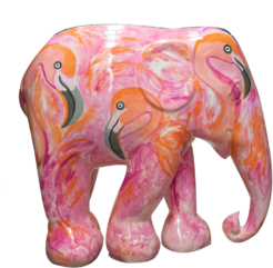 Elephant Parade - I Want to Be Pink and Fluffy Too 10cm
