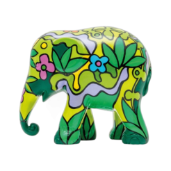 Elephant Parade - In Green I Can’t Be Seen 15cm