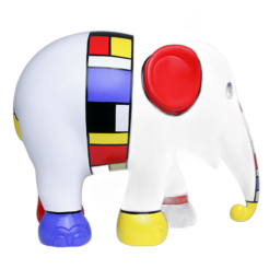 Elephant Parade - Mondriaan crossed my Mind 10cm