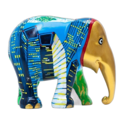 Elephant Parade - Nature Contrasting Civilization 20cm