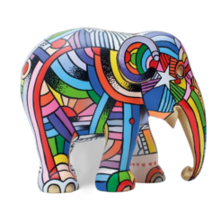 Elephant Parade - Peace, Love and Music 15cm