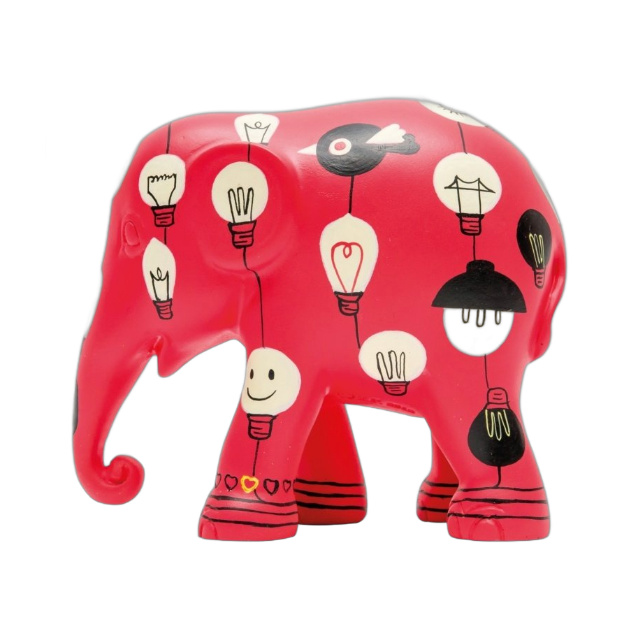 Elephant Parade - Pensamento Vivo 15cm