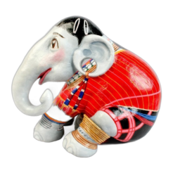 Elephant Parade - Red Karen 15cm
