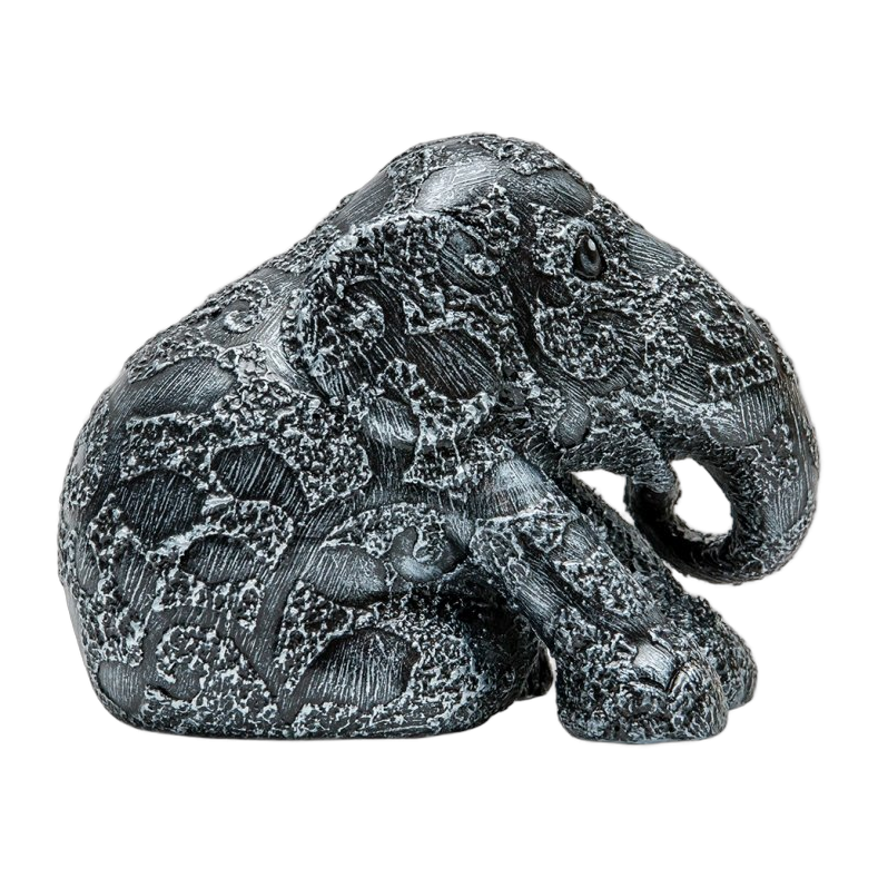 Elephant Parade - Silver Clover 20cm