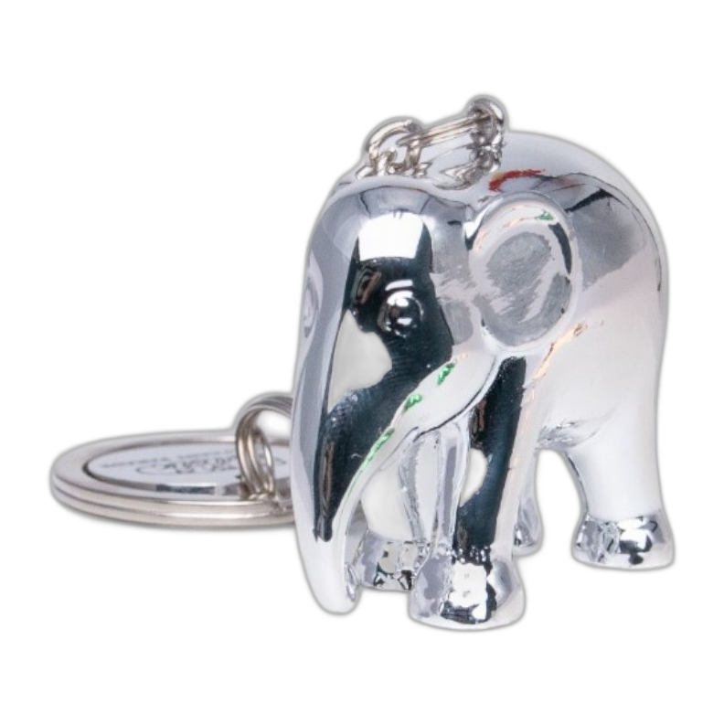 Elephant Parade Sleutelhanger – Chrome Silver