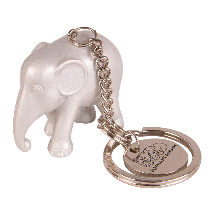 Elephant Parade Sleutelhanger – Metalic Silver
