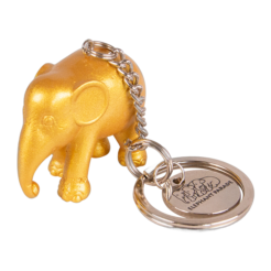 Elephant Parade Sleutelhanger – Metallic Gold