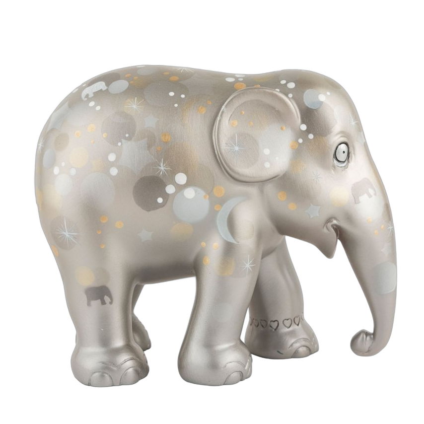 Elephant Parade - Sparkling Celebration Silver 30cm