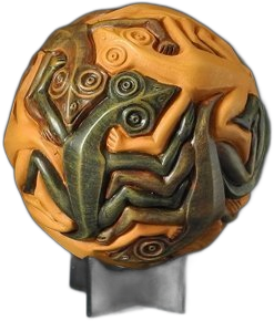 Escher “Sphere with Reptiles”