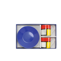 Espressoset (2 kopjes), Mondriaan