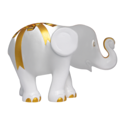 Golden Bowie Ellybank 15cm – Elephant Parade Spaarpot