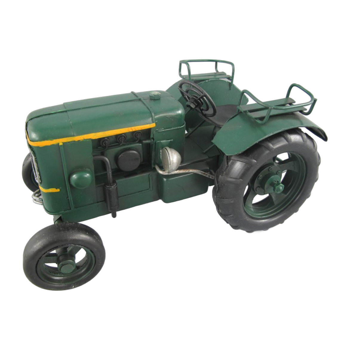 Groene tractor