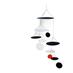 Hangende Kunst – UFO (Zwart)