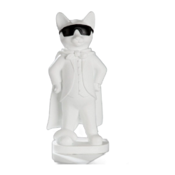 Hero Cat (armen in de zij) wit