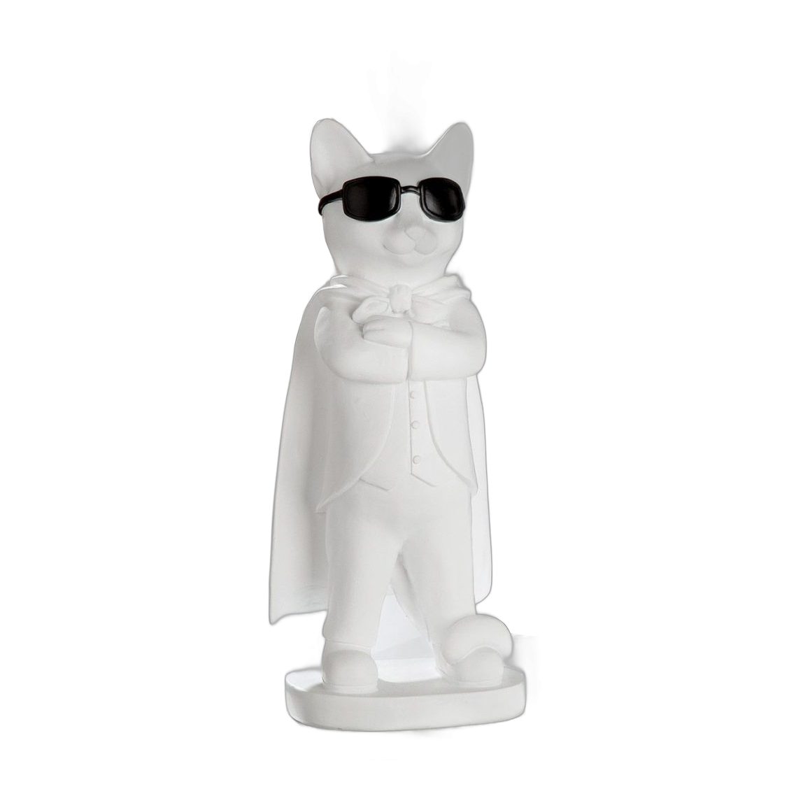 Hero Cat (armen over elkaar) wit