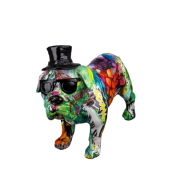 Hond Figurine Graffiti “Street Art”