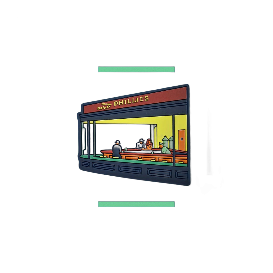 Hopper – Nighthawks PVC Magneet