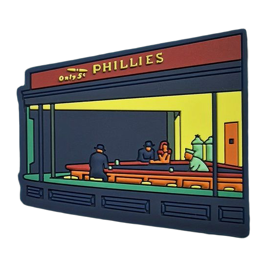 Hopper – Nighthawks PVC Magneet