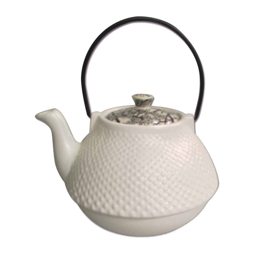 Japanse theepot “Fushigi” wit