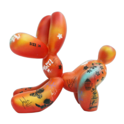 Juliarte - Balloon Dog Fetch – In The Garden