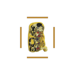Klimt – De Kus PVC Magneet