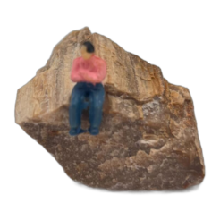 Kraan Crea - Miniatuur Beeldje “Even Alleen”