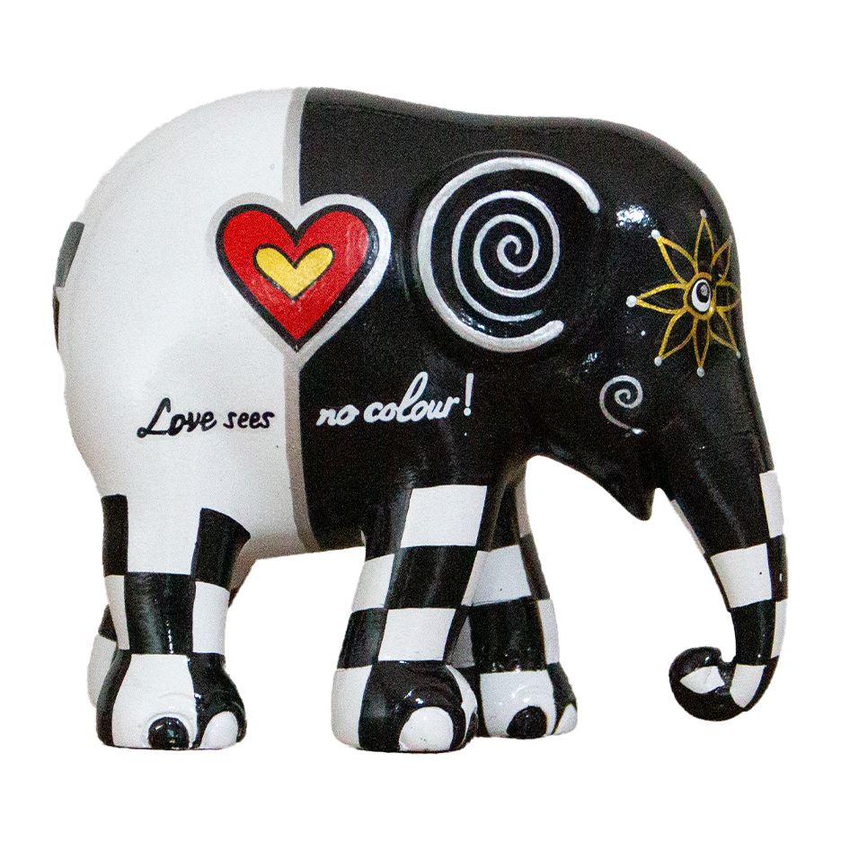 Elephant Parade - Love Sees No Colour 15cm
