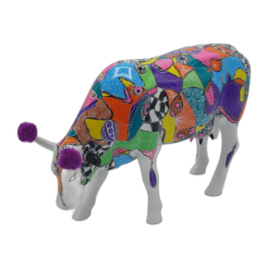 Maak het niet te bont door Ellen Moorman – CowParade Large (uniek)