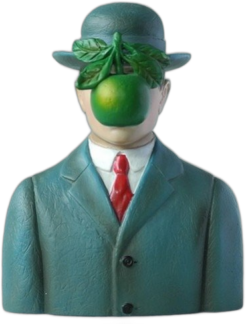 Magritte “De Mensenzoon” Miniatuur