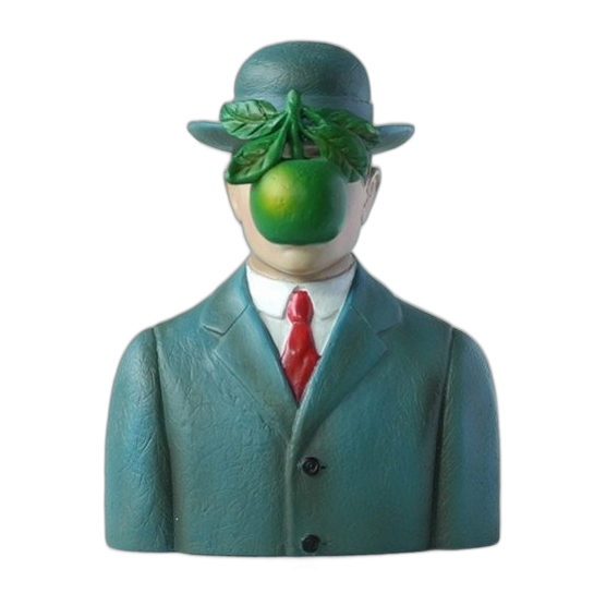 Magritte “De Mensenzoon” Miniatuur