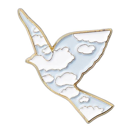 Magritte – L’oiseau de ciel Magneet