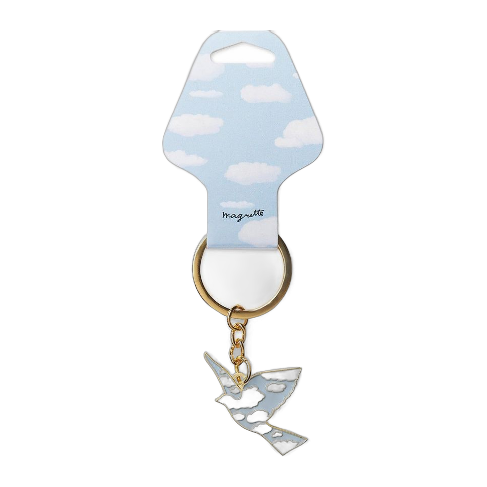 Magritte – L’oiseau de ciel Sleutelhanger