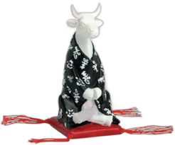 Meditating Cow (small)