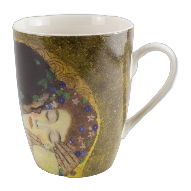 Mok in Doosje, Klimt, De Kus
