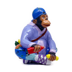 Monkey Artist “Tom” Lila Medium