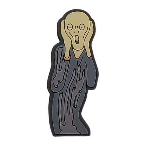 Munch – The Scream PVC Magneet