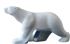 Pompon “Ours Blanc”