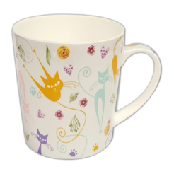 Retro Mok met Katten