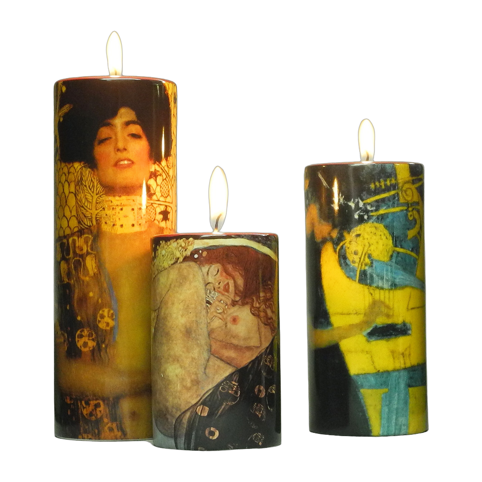 Theelichthouder set Klimt