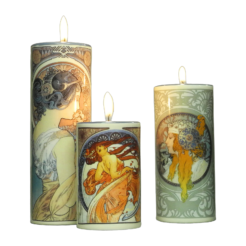 Theelichthouder set Mucha