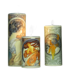 Theelichthouder set Mucha