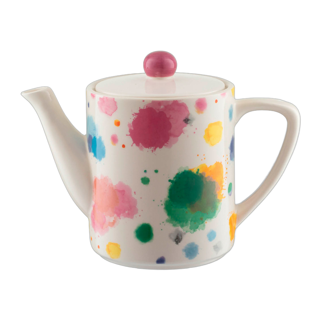Theepot Bonte vlekken