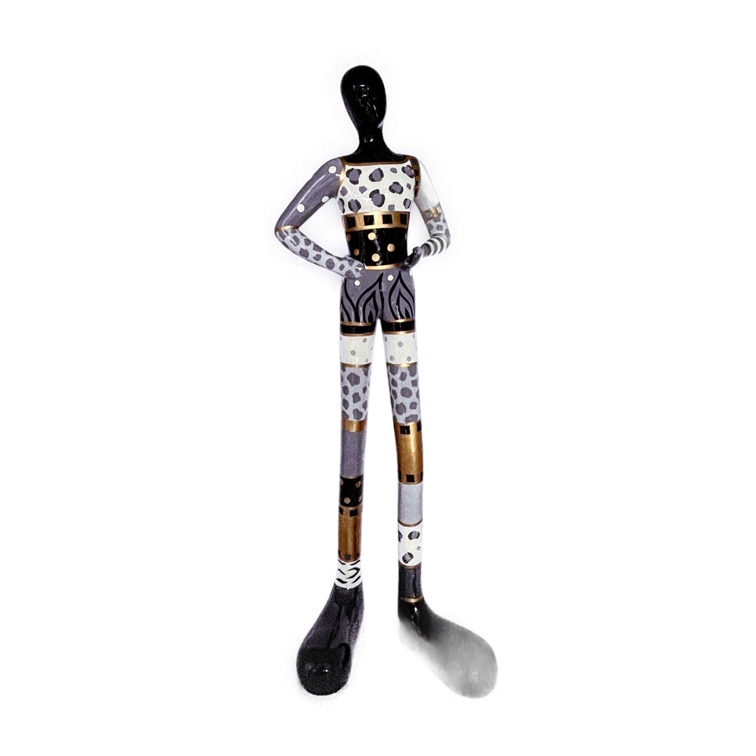 Tisha Marie - Gia Man Black/White