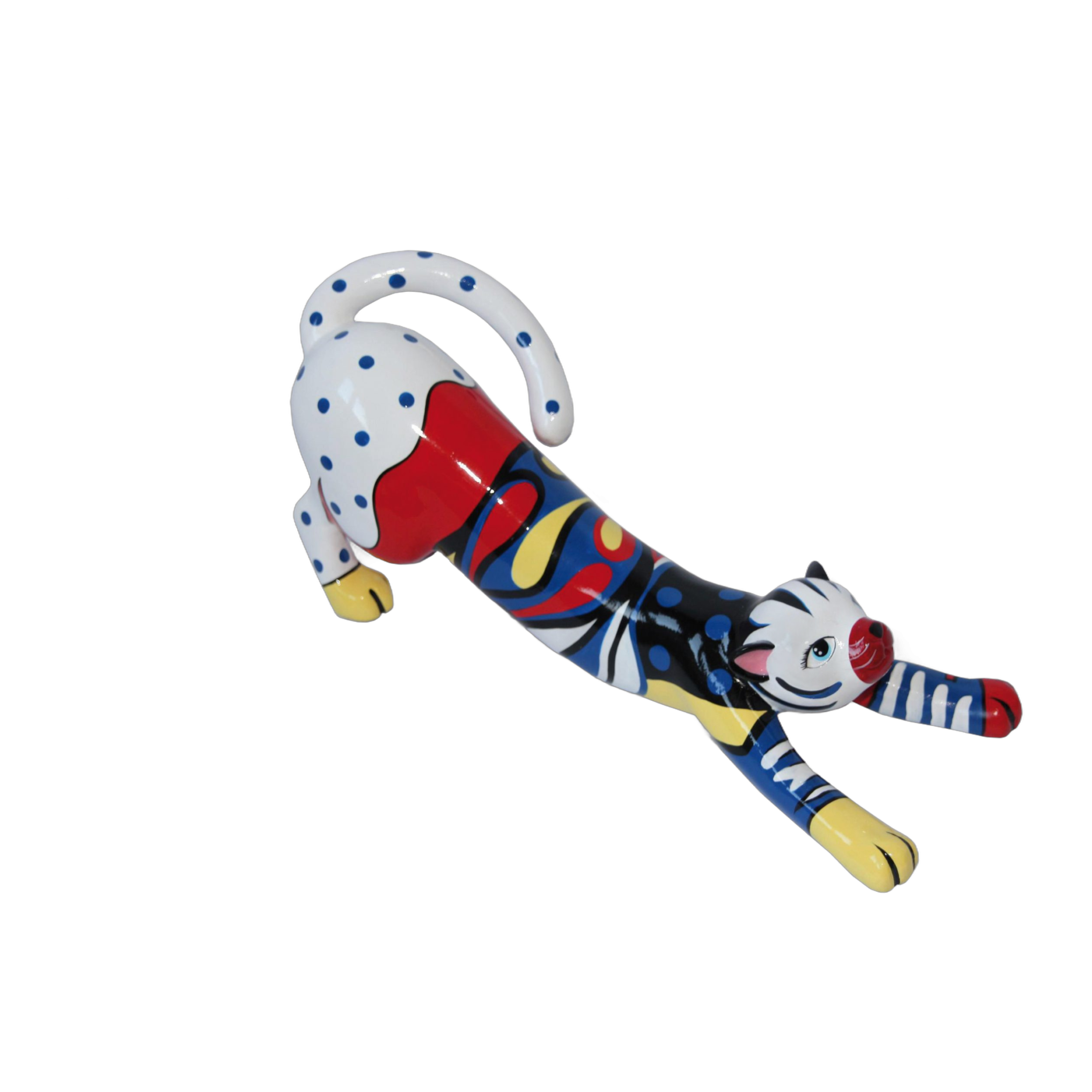 Tisha Marie - Stretching Cat Medium – Kleur B