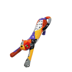 Tisha Marie - Stretching Cat Medium – Patchwork