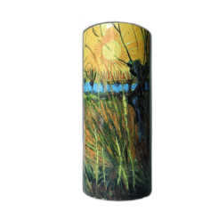 Vaas van Gogh “Knotwilgen bij ondergaande zon”