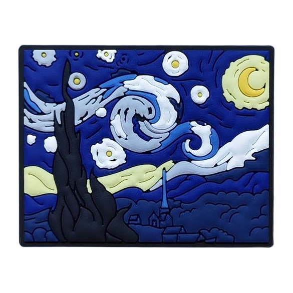 Van Gogh – Sterrennacht PVC Magneet